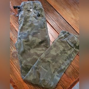 Boys camo joggers